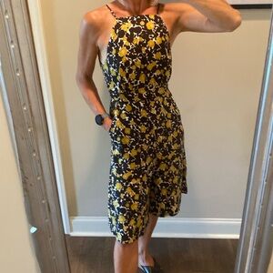 Orla Kiely Wild Poppies Silk Romper